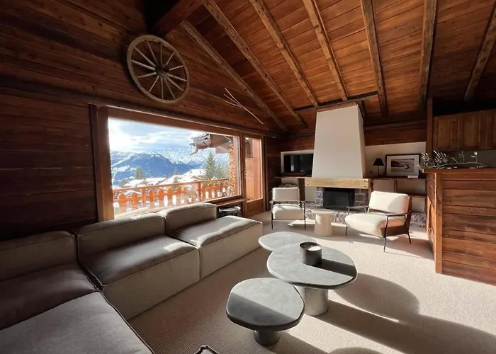 Superb Attic In Les Esserts * Вербье